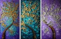 paneles de árboles textura 3D